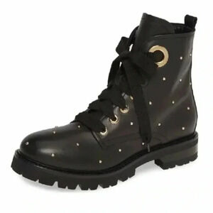 NWOT AGL Attilio Giusti Leombruni Studded Combat Boots